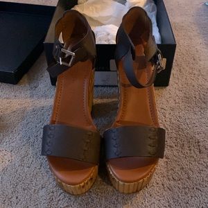 Size 7 Ralph Lauren Platform Shoes